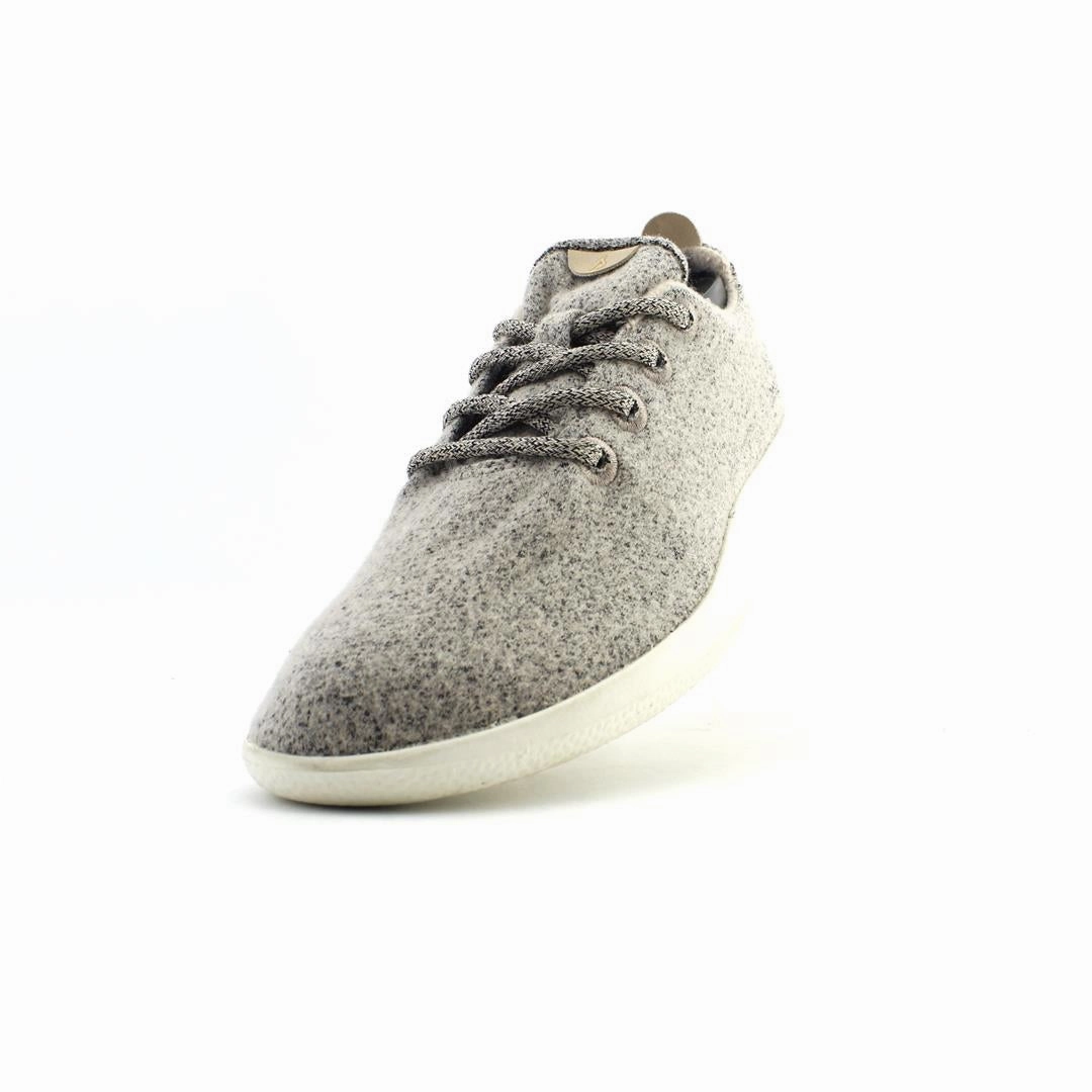 ALLBIRDS WOOL RUNNER MIZZLES - Dapple Grey  (Cream Sole) EX sleek everyday shoe design