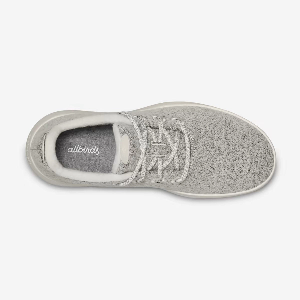 ALLBIRDS WOOL RUNNER MIZZLES - Dapple Grey  (Cream Sole) sleek everyday shoe design