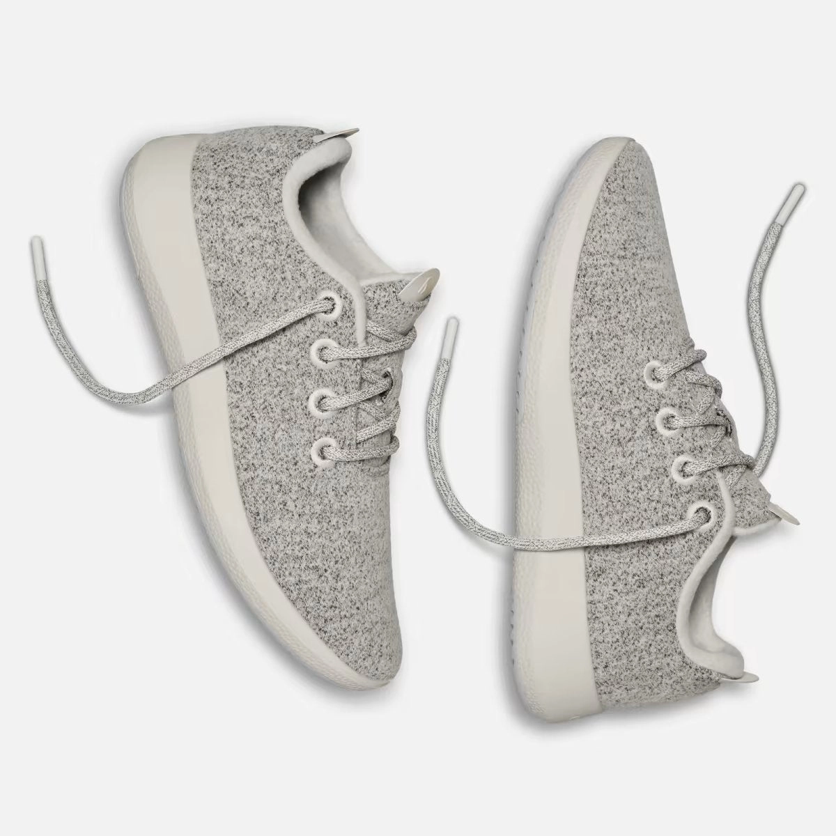 ALLBIRDS WOOL RUNNER MIZZLES - Dapple Grey  (Cream Sole) sleek everyday shoe design