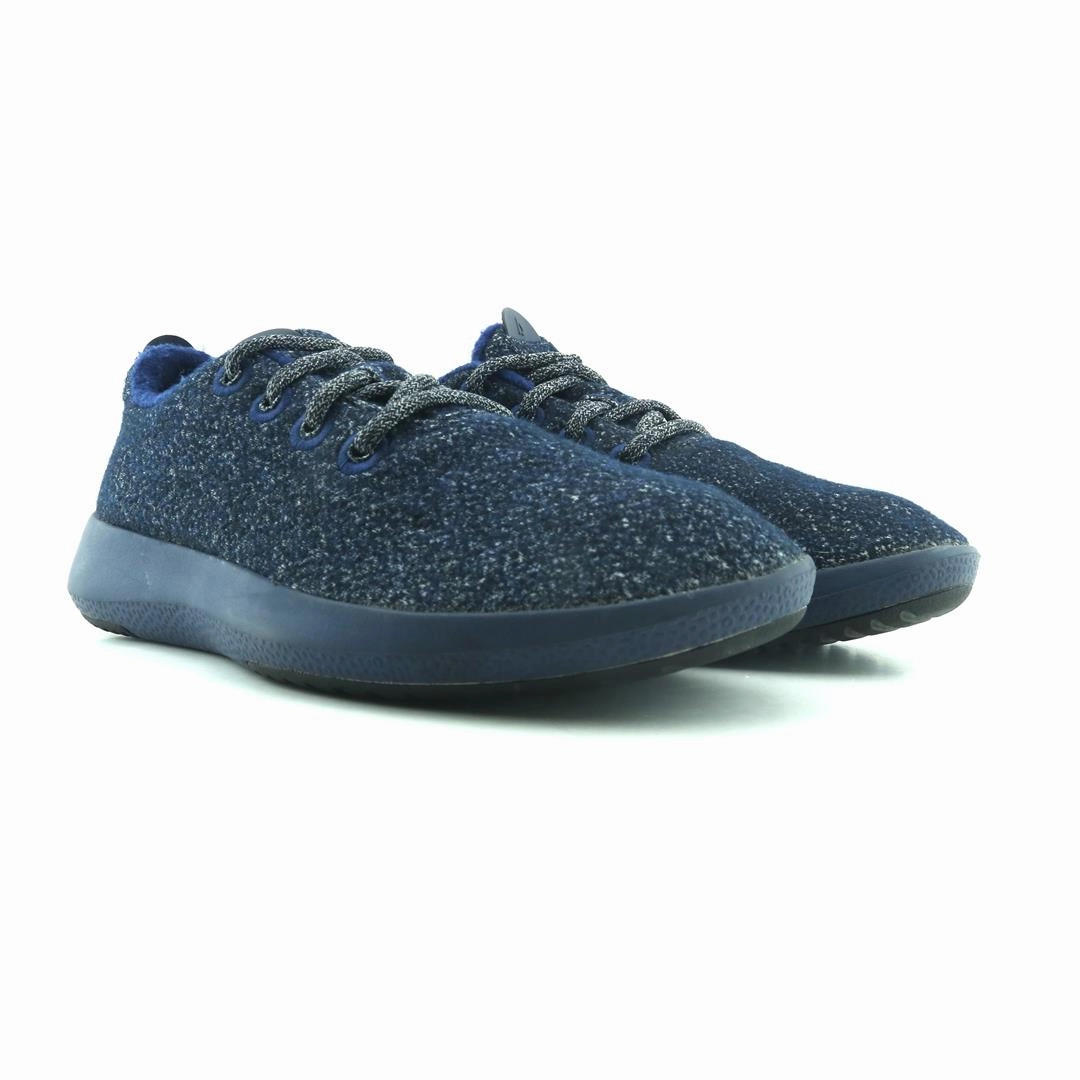 Allbirds  Wool Runner Mizzles - Navy (Navy Sole) casual comfortable footwear