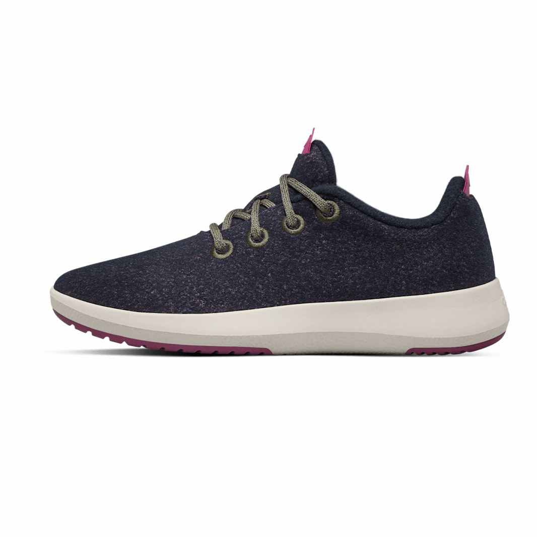 ALLBIRDS WOOL RUNNER MIZZLES - Nebula (Cream Sole) casual comfortable footwear