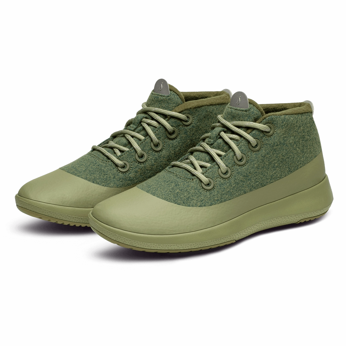 Allbirds Wool Runner-up Mizzle Plus - LIMITED EDITION: Calm Cargo (Calm Cargo Sole) casual comfortable footwear