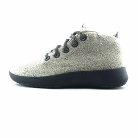Allbirds Wool Runner-Up Mizzle Plus - LIMITED EDITION: Creem  (Dark Grey Sole) Allbirds eco-friendly footwear