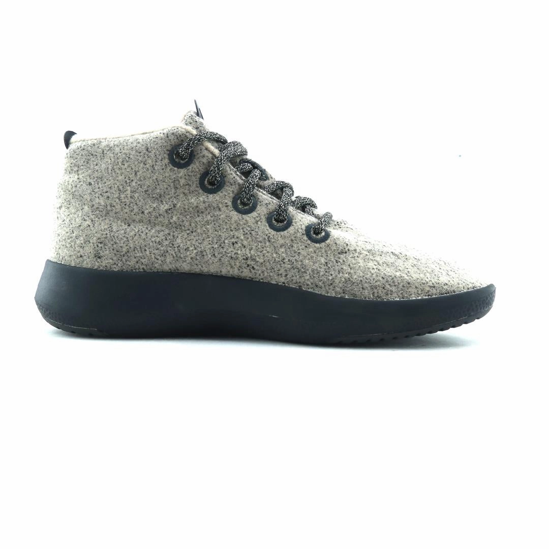 Allbirds Wool Runner-Up Mizzle Plus - LIMITED EDITION: Creem  (Dark Grey Sole) casual comfortable footwear
