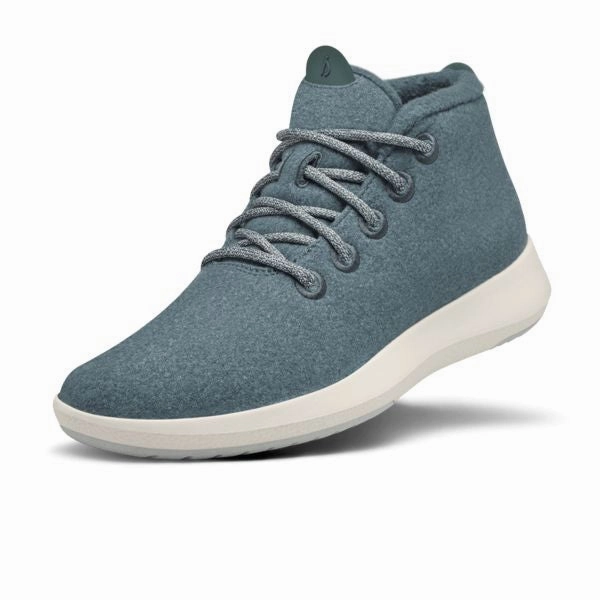 Allbirds Wool Runner-up Mizzles - CLASSICS: Black Storm (Cream Sole) sleek everyday shoe design