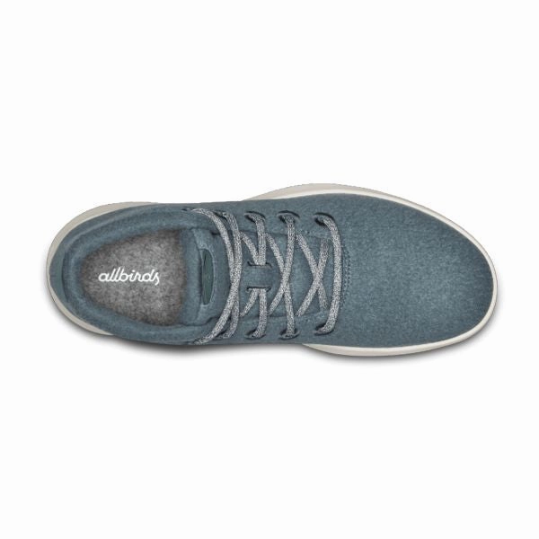 Allbirds Wool Runner-up Mizzles - CLASSICS: Black Storm (Cream Sole) sleek everyday shoe design