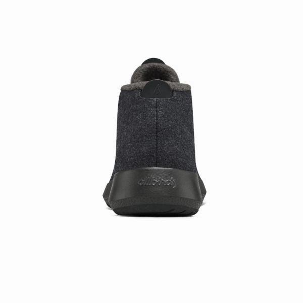 Allbirds Wool Runner-up Mizzles - LIMITED EDITION:  Natural Black (Black Sole) sleek everyday shoe design