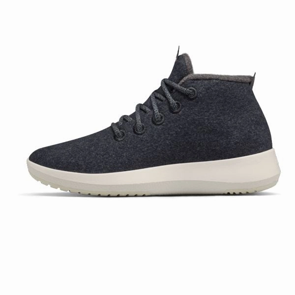 Allbirds Wool Runner-up Mizzles - LIMITED EDITION:  Natural Black (White Sole) Allbirds casual shoe styles