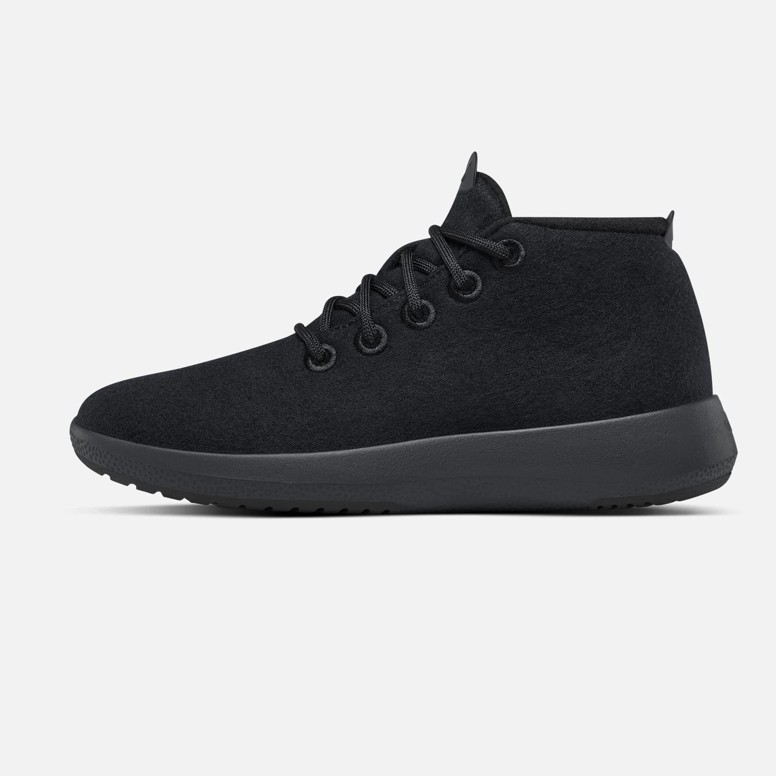Allbirds Wool Runner-up Mizzles - LIMITED EDITION: Dark Black (Black Sole) Allbirds casual shoe styles