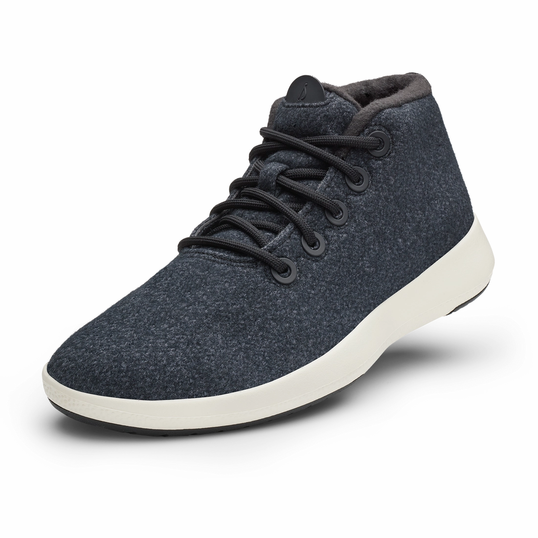 Allbirds Wool Runner-up Mizzles - LIMITED EDITION: Dark Gray (Natural White Sole) Allbirds eco-friendly footwear