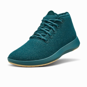 Allbirds Wool Runner-up Mizzles - LIMITED EDITION: Deep Emerald (Deep Emerald Sole) Allbirds casual shoe styles