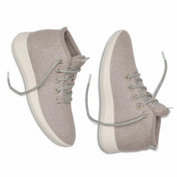 Allbirds Wool Runner-up Mizzles - LIMITED EDITION: Fog (Cream Sole) sleek everyday shoe design