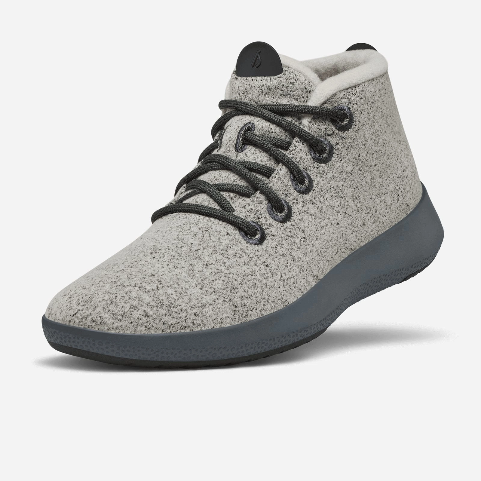 Allbirds Wool Runner-up Mizzles - LIMITED EDITION: Light Gray (Dark Gray Sole) sleek everyday shoe design