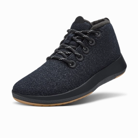 Allbirds Wool Runner-up Mizzles - LIMITED EDITION: Natural Black (Rugged Khaki Sole) Allbirds casual shoe styles