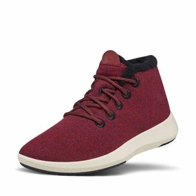 Allbirds Wool Runner-up Mizzles - LIMITED EDITION: Thrive Crimson  (White Sole) Allbirds eco-friendly footwear