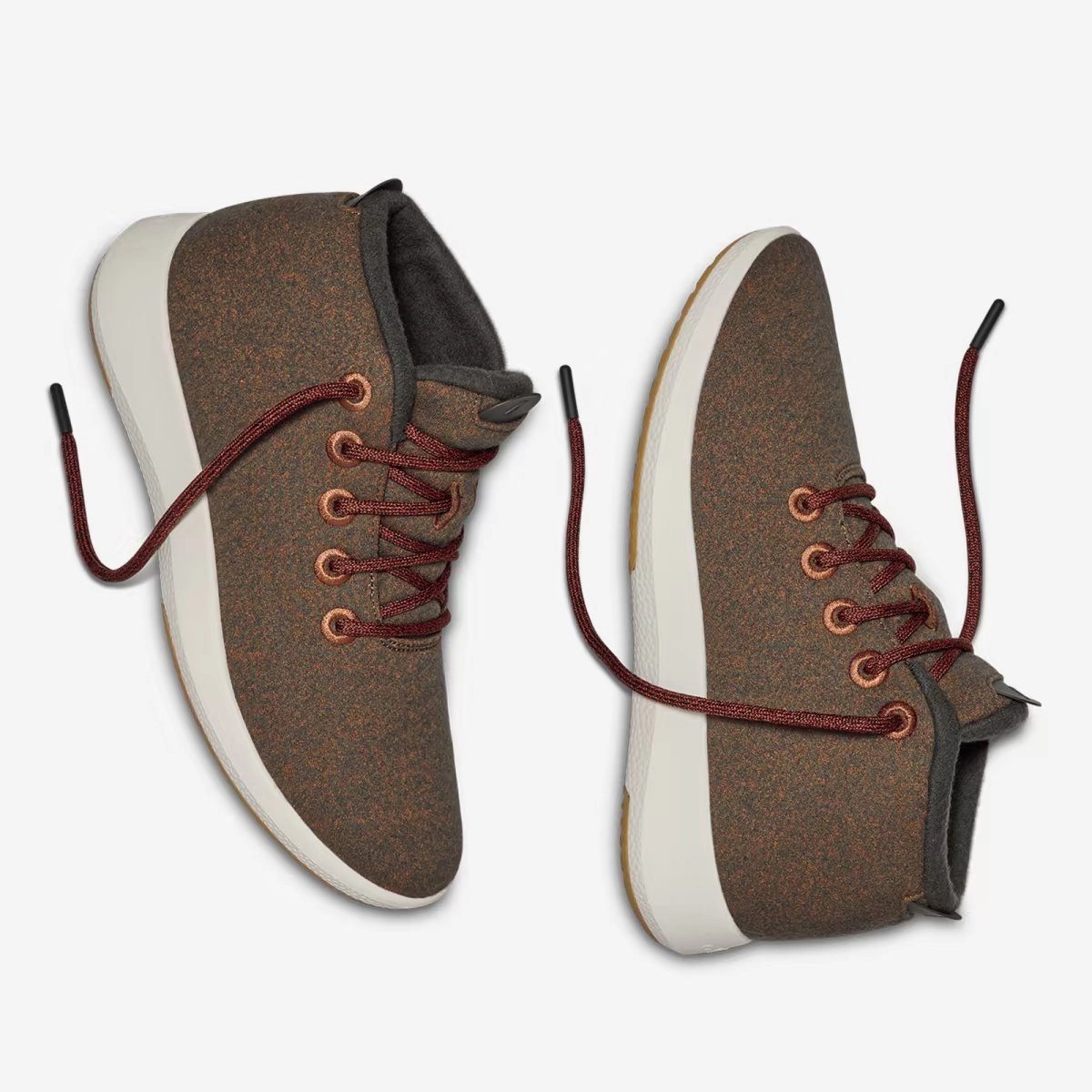 ALLBIRDS WOOL RUNNER-UP MIZZLES - Terra (White Sole) sleek everyday shoe design