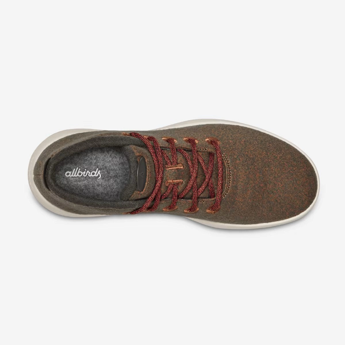 ALLBIRDS WOOL RUNNER-UP MIZZLES - Terra (White Sole) sleek everyday shoe design