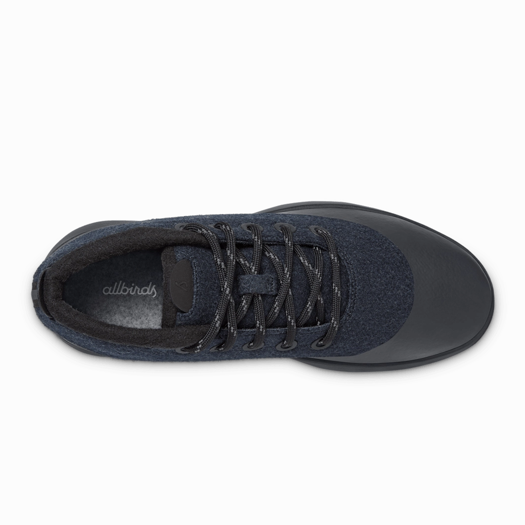 Allbirds Wool Runner-up Mizzles Plus - LIMITED EDITION: Natural Black (Natural Black Sole) casual comfortable footwear