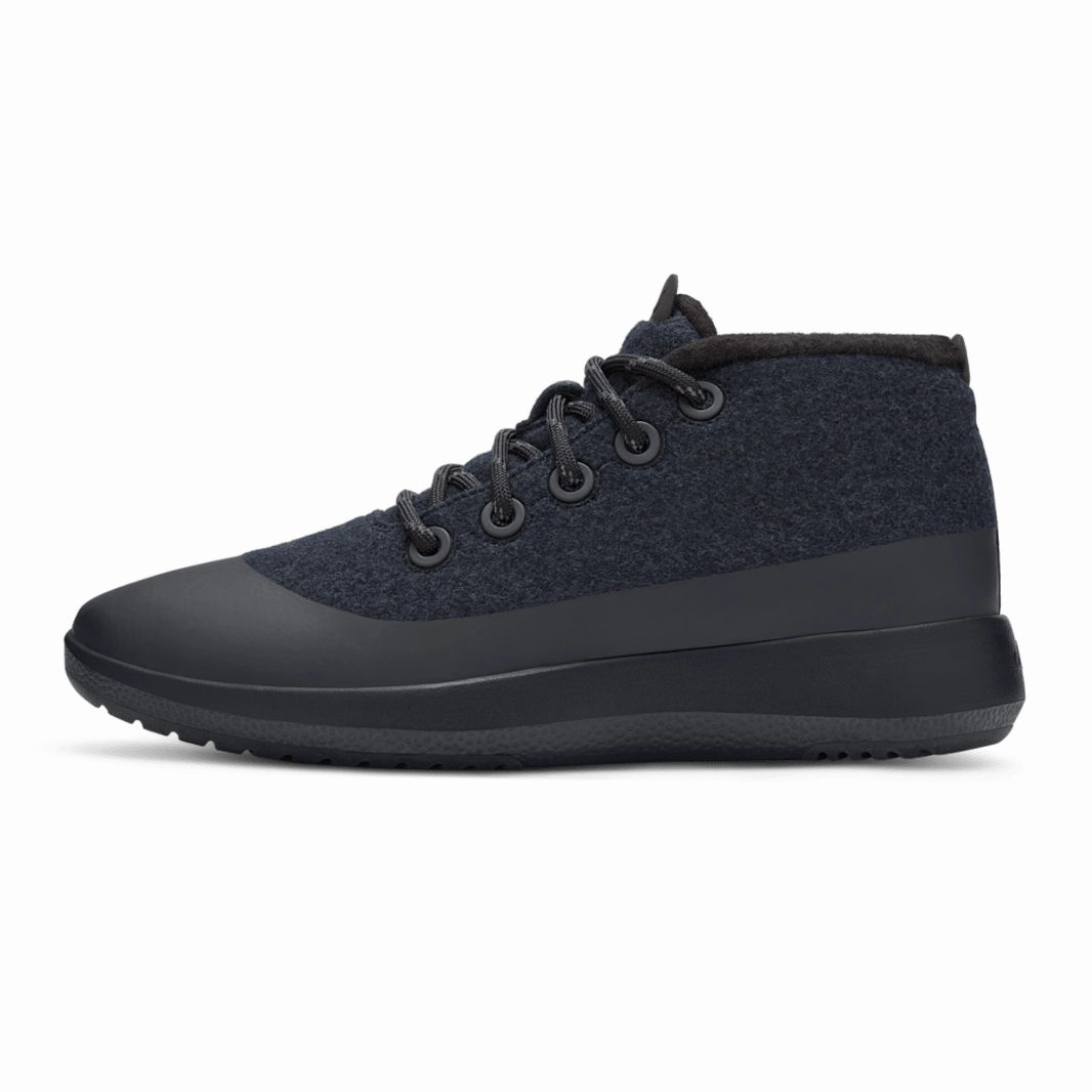 Allbirds Wool Runner-up Mizzles Plus - LIMITED EDITION: Natural Black (Natural Black Sole) Allbirds eco-friendly footwear