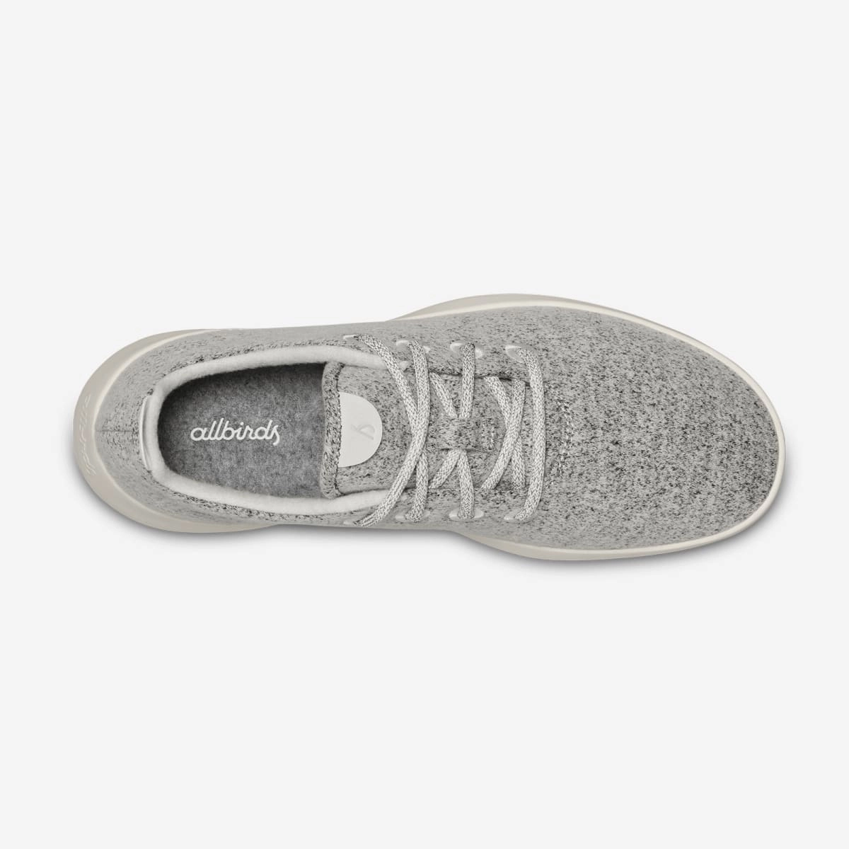 Allbirds Wool Runners - CLASSICS: Dapple Grey (Cream Sole) sleek everyday shoe design