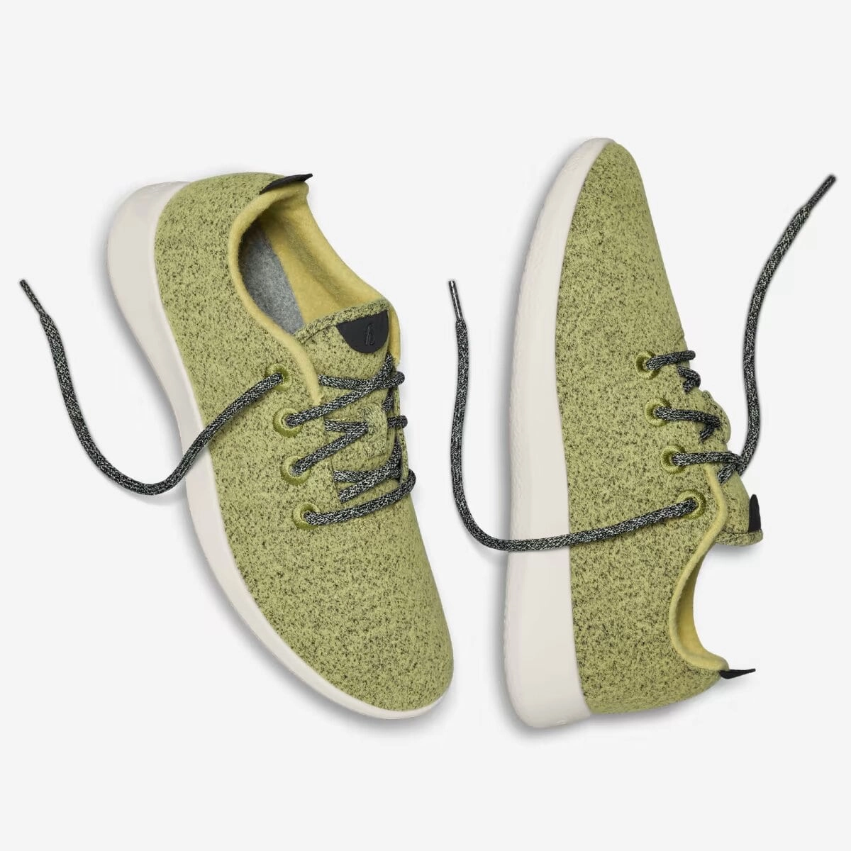 Allbirds Wool Runners - CLASSICS: Hazy Lime (Natural White Sole) sleek everyday shoe design