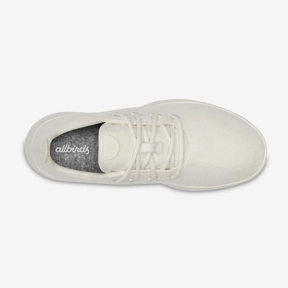 Allbirds Wool Runners - CLASSICS: Natural White (Cream Sole) sleek everyday shoe design