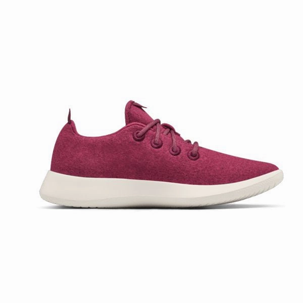 Allbirds Wool Runners - Jam Red (White Sole) sleek everyday shoe design