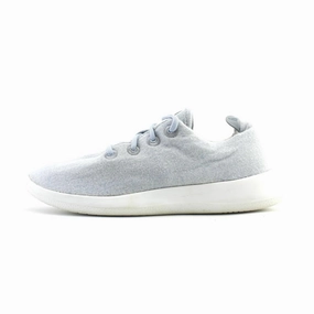 Allbirds Wool Runners - LIMITED EDITION : Frost (Pale Blue Sole) EX Allbirds casual shoe styles