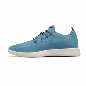 Allbirds Wool Runners - LIMITED EDITION : Tidal Blue (White Sole) Allbirds casual shoe styles