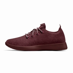 Allbirds Wool Runners - LIMITED EDITION: Berry Red (dark red Sole) Allbirds casual shoe styles