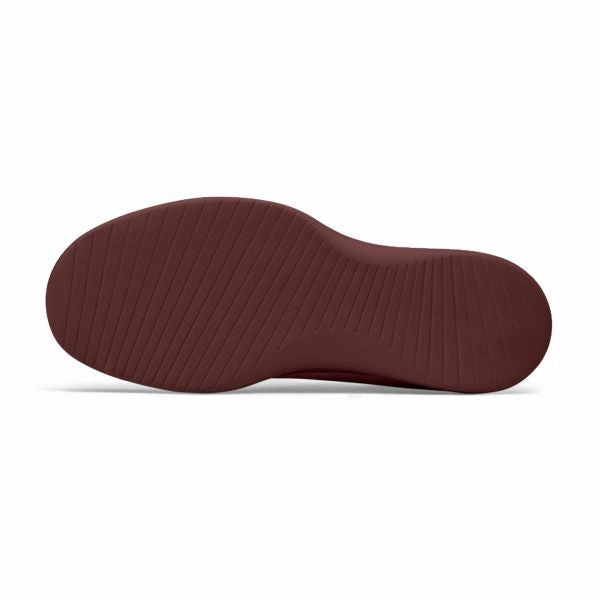 Allbirds Wool Runners - LIMITED EDITION: Berry Red (dark red Sole) sleek everyday shoe design
