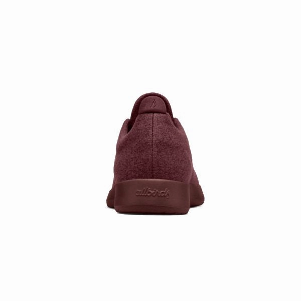 Allbirds Wool Runners - LIMITED EDITION: Berry Red (dark red Sole) sleek everyday shoe design