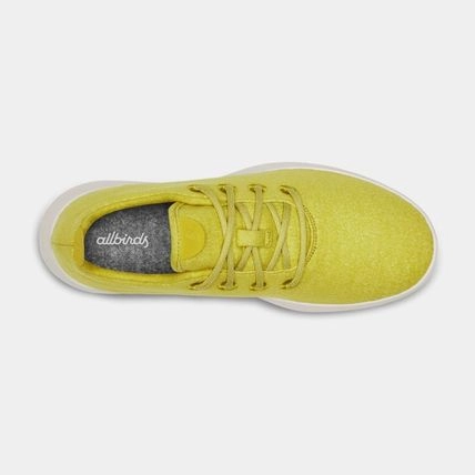 Allbirds Wool Runners - LIMITED EDITION: Elephant Grass(white Sole) sleek everyday shoe design
