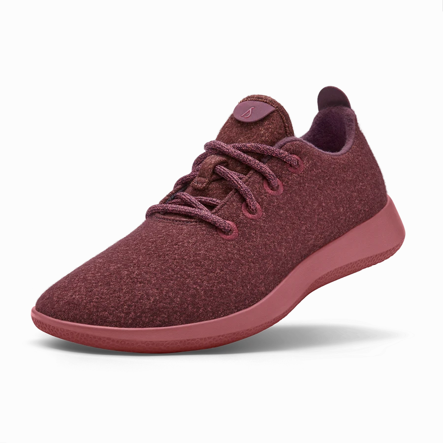 Allbirds Wool Runners - LIMITED EDITION: Hazy Burgundy (Hazy Sienna Sole) Allbirds casual shoe styles