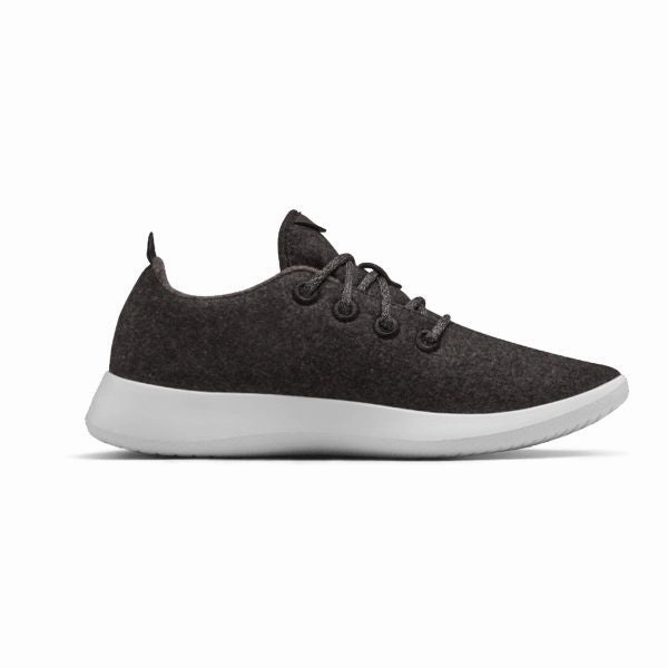 Allbirds Wool Runners - LIMITED EDITION: Light Black (Cream Sole) sleek everyday shoe design