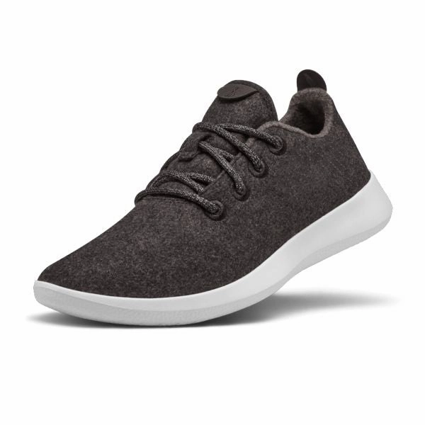 Allbirds Wool Runners - LIMITED EDITION: Light Black (Cream Sole) sleek everyday shoe design