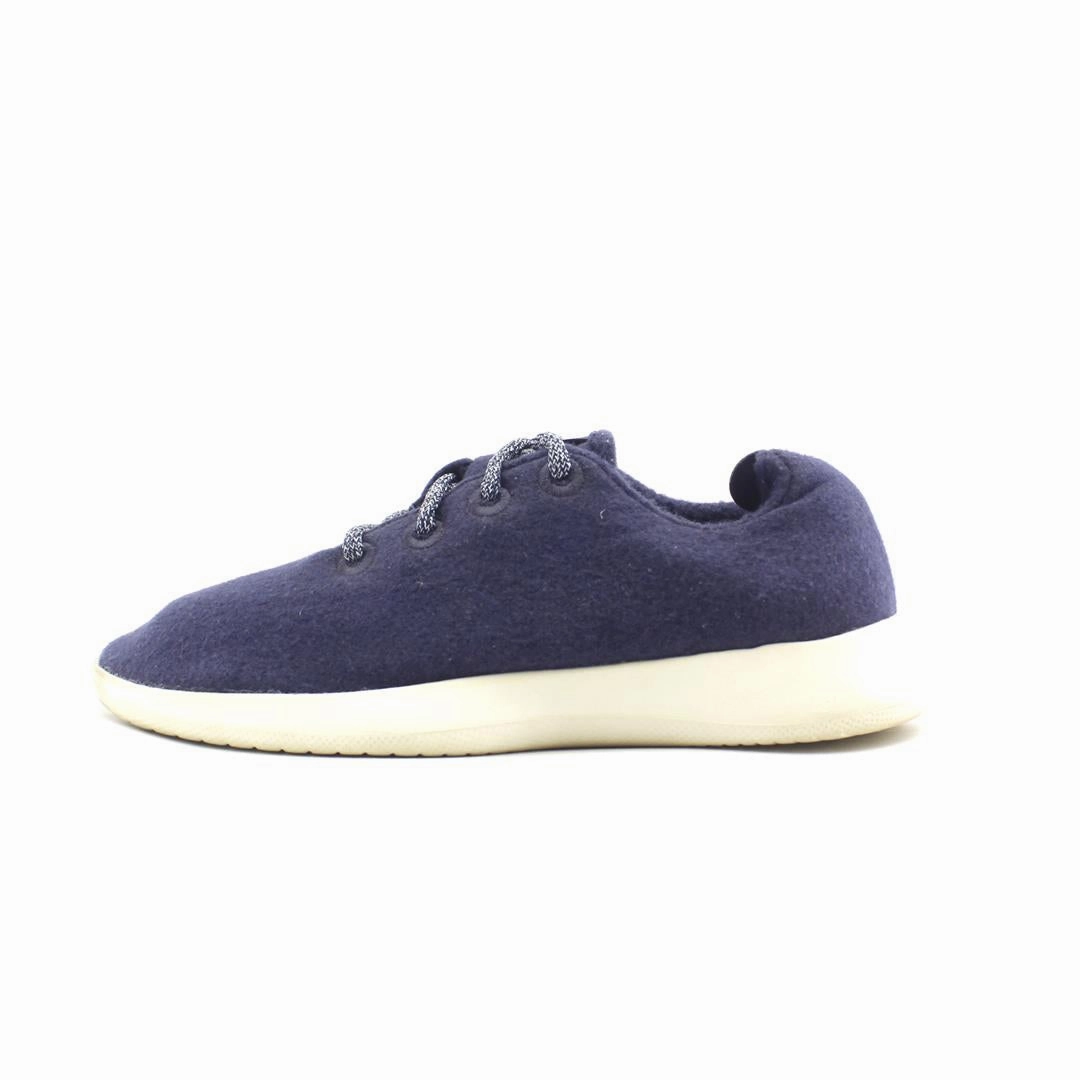 Allbirds Wool Runners - LIMITED EDITION: Navy Blue (Cream Sole) EX Allbirds casual shoe styles