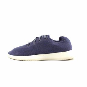 Allbirds Wool Runners - LIMITED EDITION: Navy Blue (Cream Sole) EX Allbirds casual shoe styles
