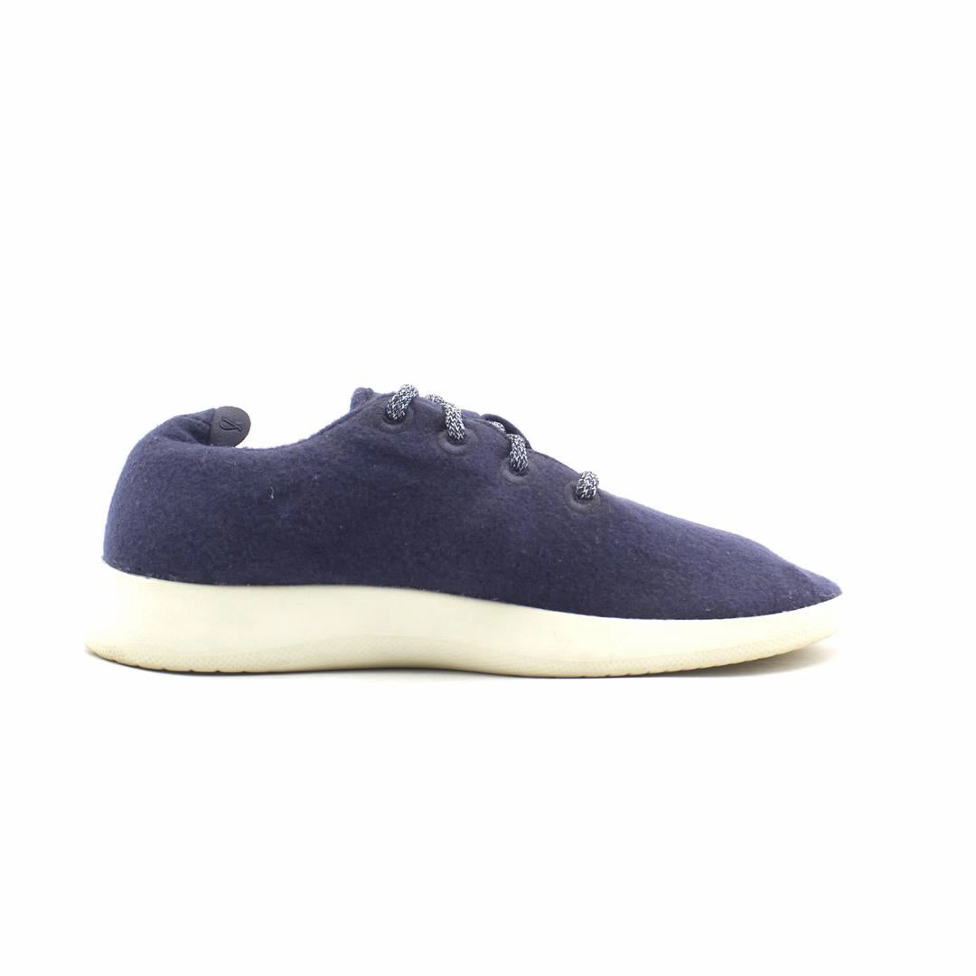 Allbirds Wool Runners - LIMITED EDITION: Navy Blue (Cream Sole) EX sleek everyday shoe design