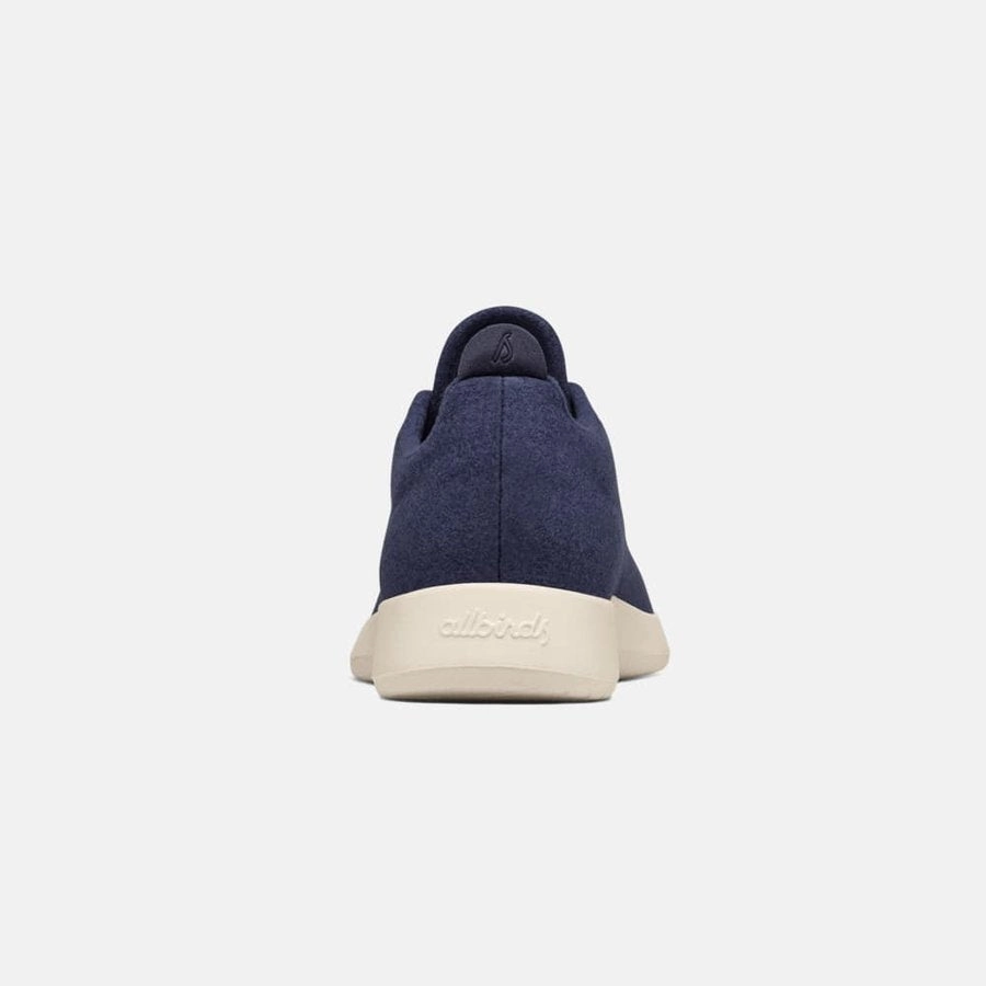 Allbirds Wool Runners - LIMITED EDITION: Navy Blue (Cream Sole) sleek everyday shoe design