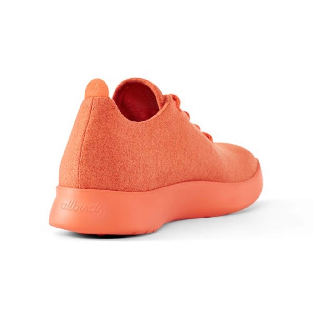Allbirds Wool Runners - LIMITED EDITION: Orange sleek everyday shoe design