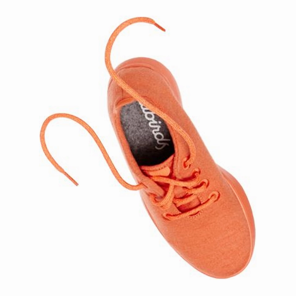 Allbirds Wool Runners - LIMITED EDITION: Orange sleek everyday shoe design