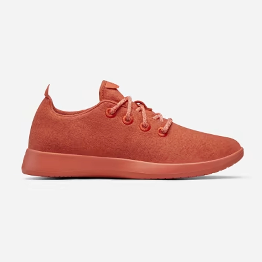 Allbirds Wool Runners - LIMITED EDITION: Orange sleek everyday shoe design