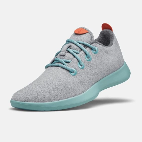 Allbirds Wool Runners - LIMITED EDITION: Sunset Sunset (Teal Sole) sleek everyday shoe design