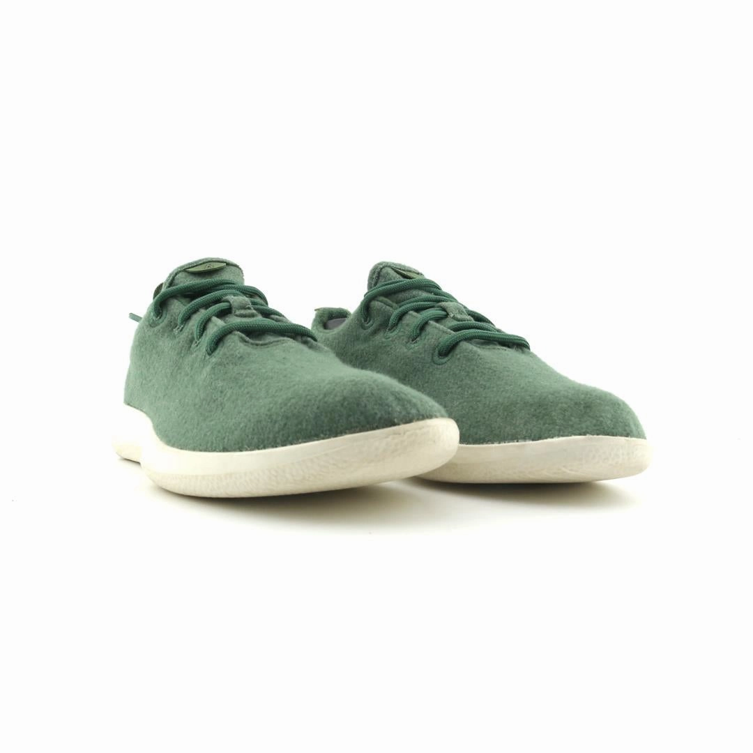 Allbirds Wool Runners - Natural Green (Cream Sole) EX sleek everyday shoe design