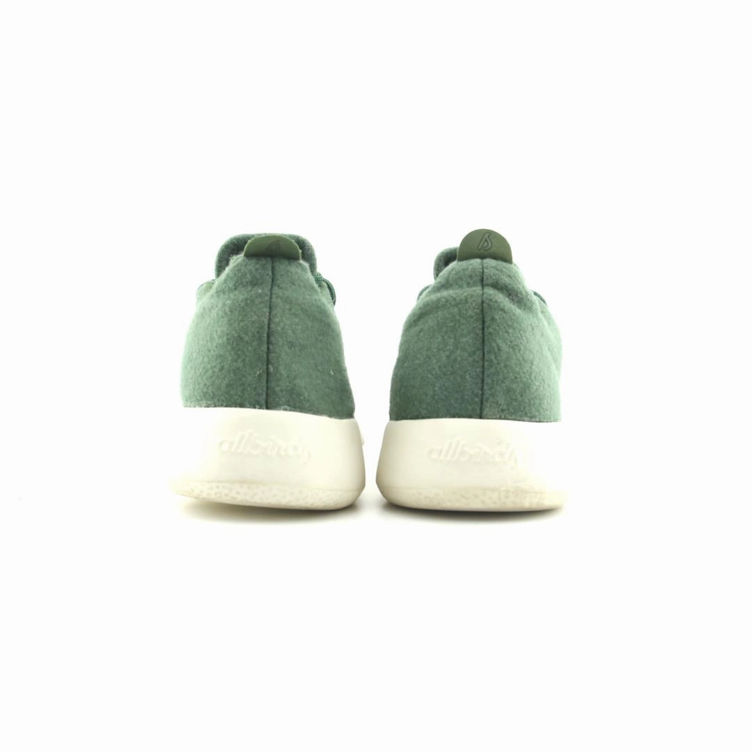 Allbirds Wool Runners - Natural Green (Cream Sole) EX sleek everyday shoe design