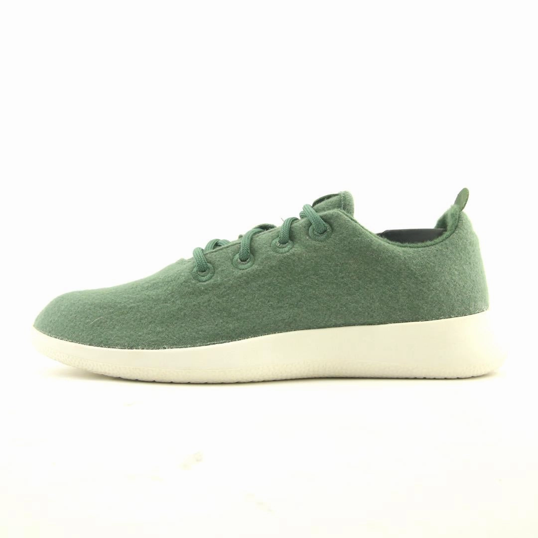Allbirds Wool Runners - Natural Green (Cream Sole) Allbirds casual shoe styles
