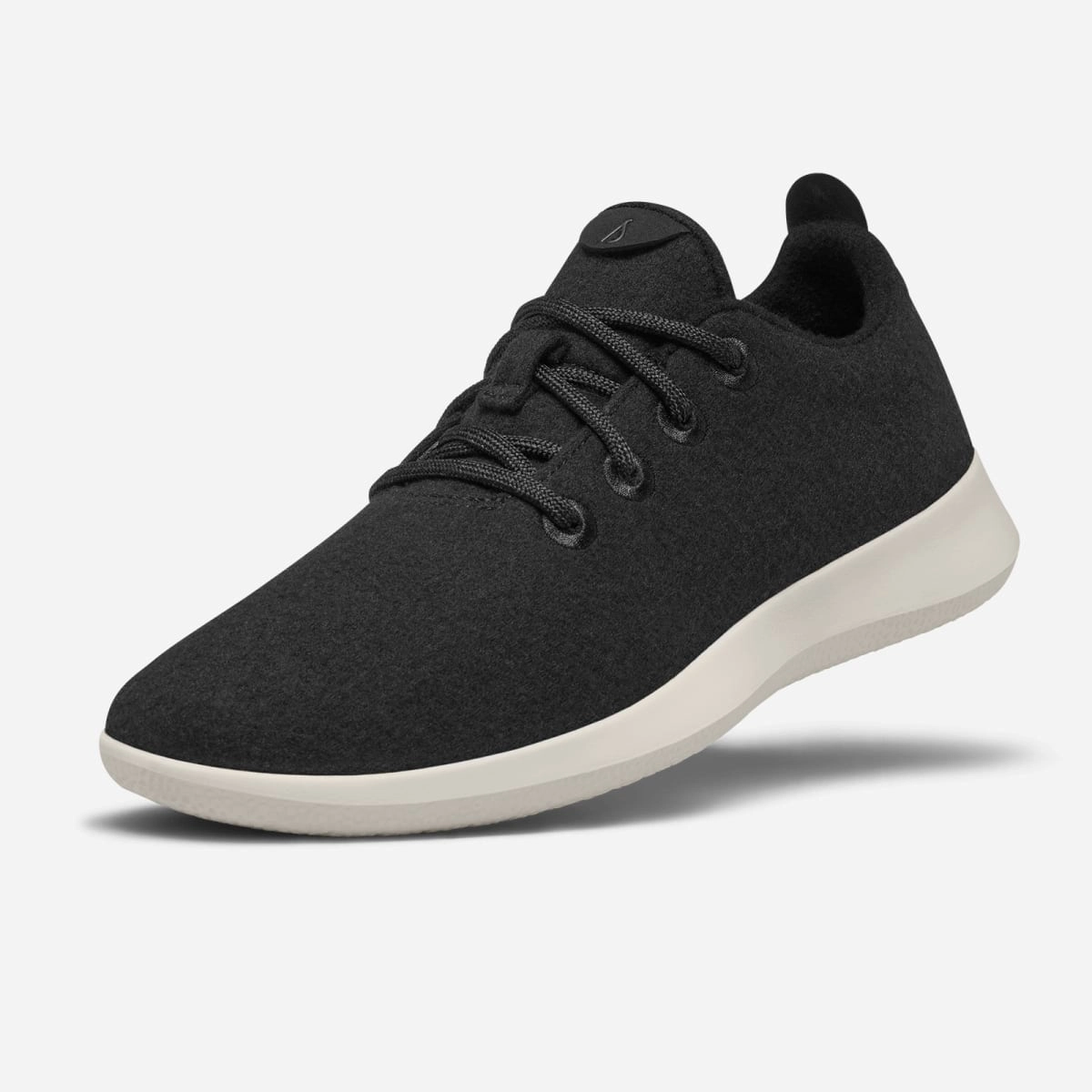 Allbirds Wool Runners - True Black (Cream Sole) sleek everyday shoe design