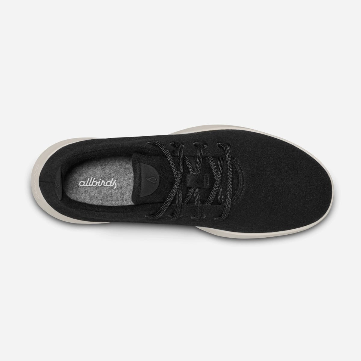 Allbirds Wool Runners - True Black (Cream Sole) sleek everyday shoe design