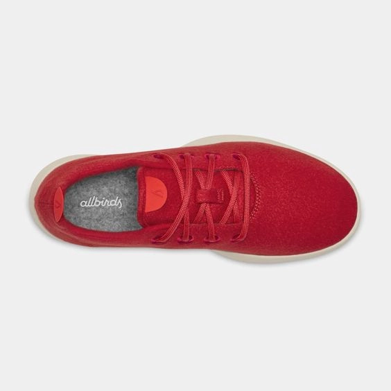 Allbirds Wool Runners - TUKE MARINARA (White Sole) sleek everyday shoe design